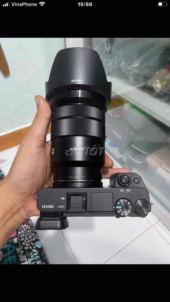 SONY A6300 LEN 18-105mm ĐẸP NHƯ HÌNH