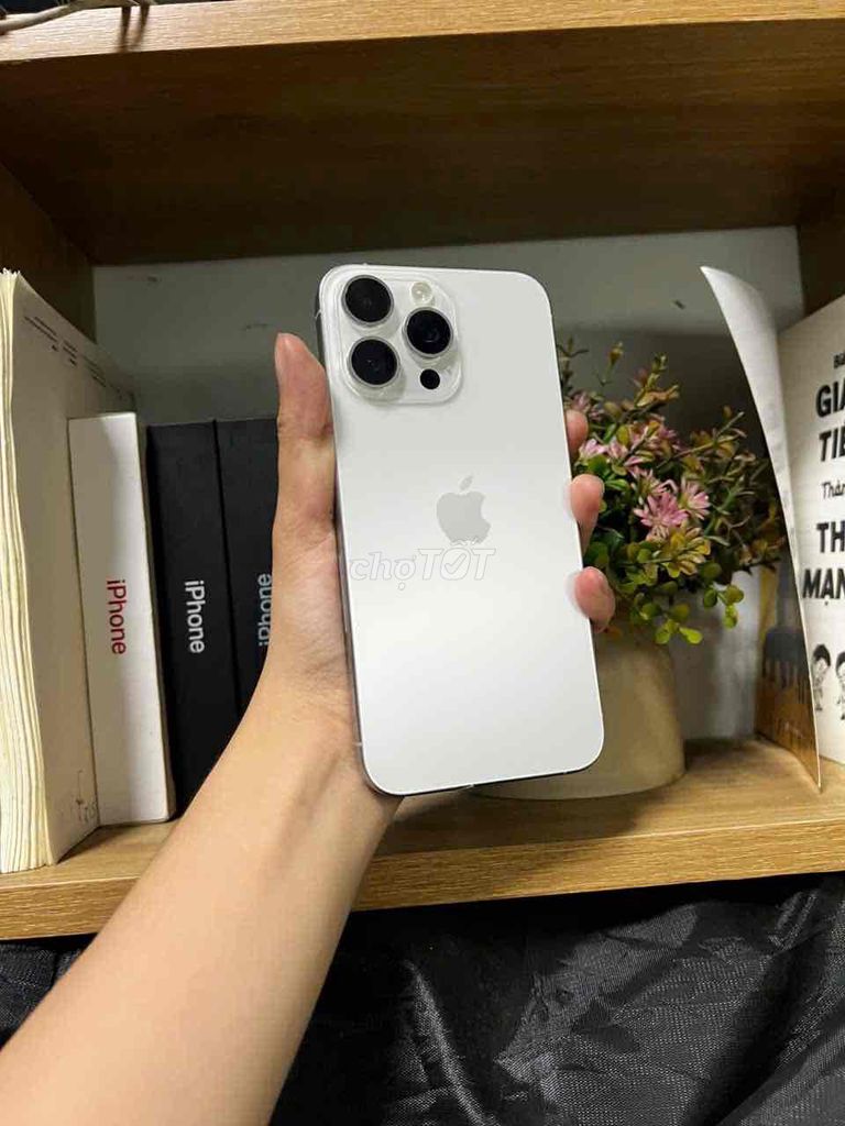 Apple iPhone 15 Pro Max 256GB Trắng Zin all. Mua bán Điện thoại tại Quận 7 Tp Hồ Chí Minh được đăng bởi T49 Store hình 1