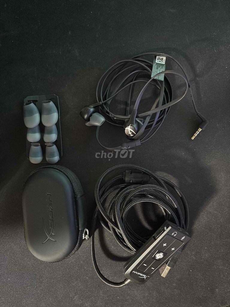 Tai nghe HyperX Cloud Earbuds Đen. Mua bán Tivi, Âm thanh tại Huyện Diên Khánh Khánh Hòa được đăng bởi Trần Ngọc Hiếu hình 1