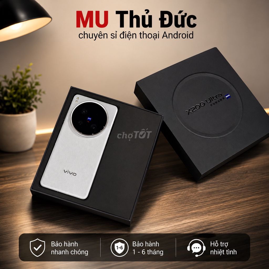 Vivo X200 Ultra (12+256Gb) Fullbox, đẹp 99%. Mua bán Điện thoại tại Thành phố Thủ Đức Tp Hồ Chí Minh được đăng bởi Mu Android Thủ Đức HCM hình 1