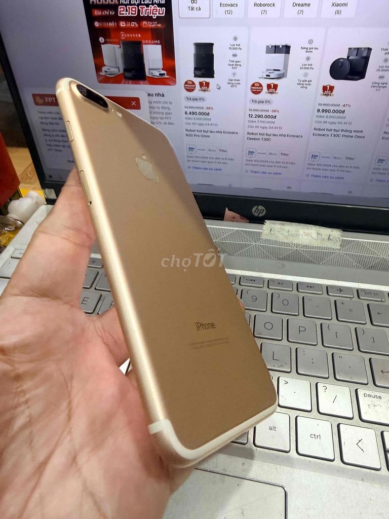 Apple iPhone 7 Plus Vàng 128G quốc tế. Mua bán Điện thoại tại Huyện Cái Bè Tiền Giang được đăng bởi dung hình 1