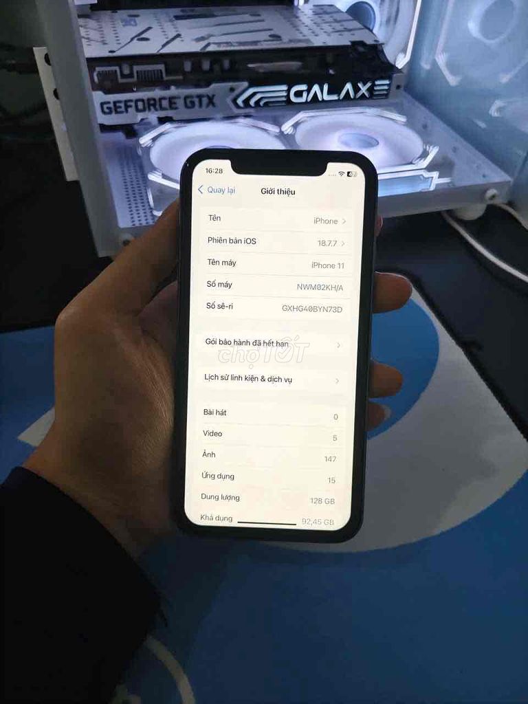 Apple iPhone 11 độ vỏ 13 Pro 128GB Xám. Mua bán Điện thoại tại Thành phố Gia Nghĩa Đắk Nông được đăng bởi vinh hình 1