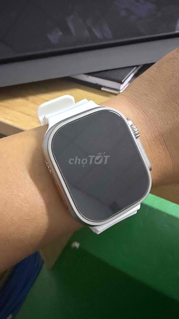 Apple Watch Ultra 3 Titan Trắng Đã sử dụng. Mua bán Thiết bị đeo thông minh tại Quận Liên Chiểu Đà Nẵng được đăng bởi Ngoc Dao hình 1