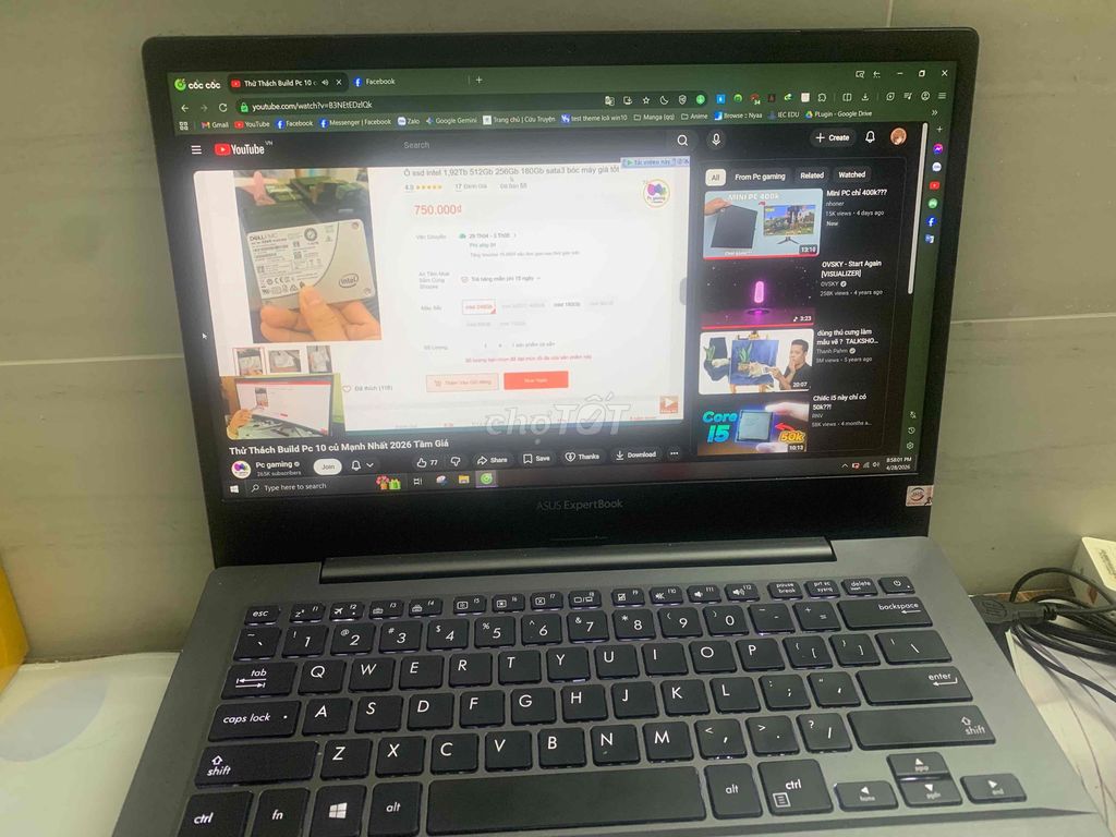 Asus ExpertBook i5-8265U 8GB. Mua bán Laptop tại Quận Ngũ Hành Sơn Đà Nẵng được đăng bởi Neko hình 1