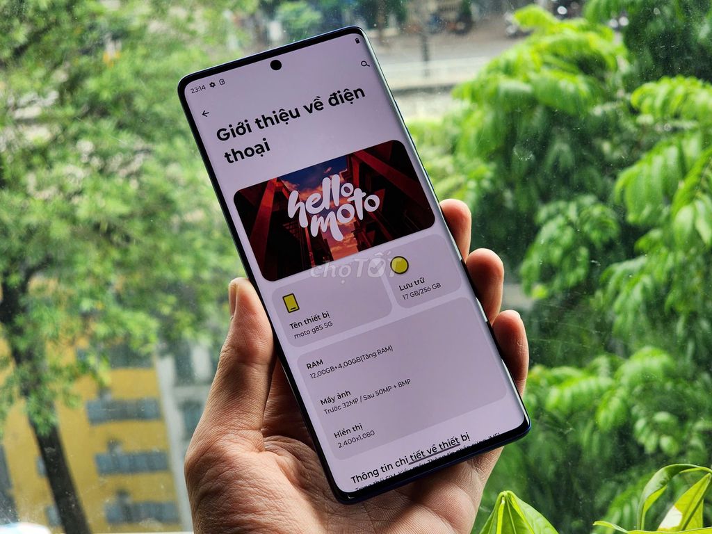 Motorola G85 ( S50 Neo ) 5G quốc tế 2 sim,Zin chất. Mua bán Điện thoại tại Quận Thanh Xuân Hà Nội được đăng bởi Playmobile Shop hình 1