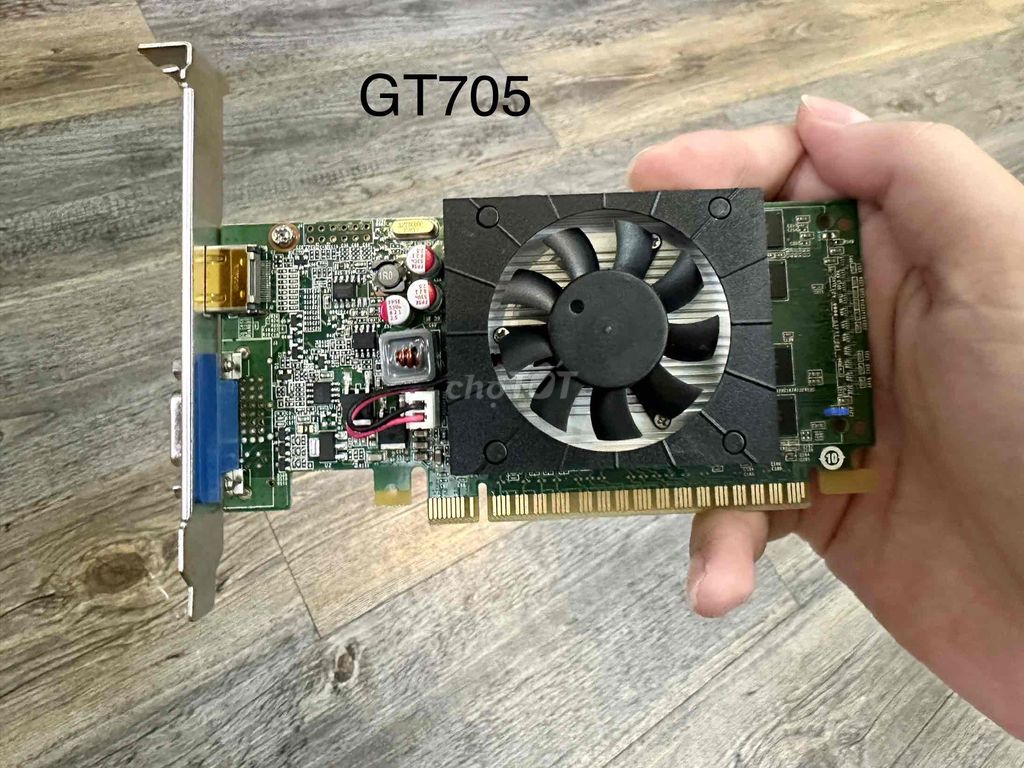 VGA GT705 1gb/ddr3/64bit hàng tháo máy bộ HP,DELL
