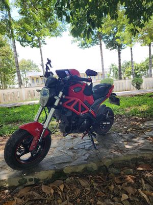Xe máy Mini màu đỏ. Mua bán Xe máy tại Huyện Bến Cầu Tây Ninh được đăng bởi Lâm Tuấn Duy