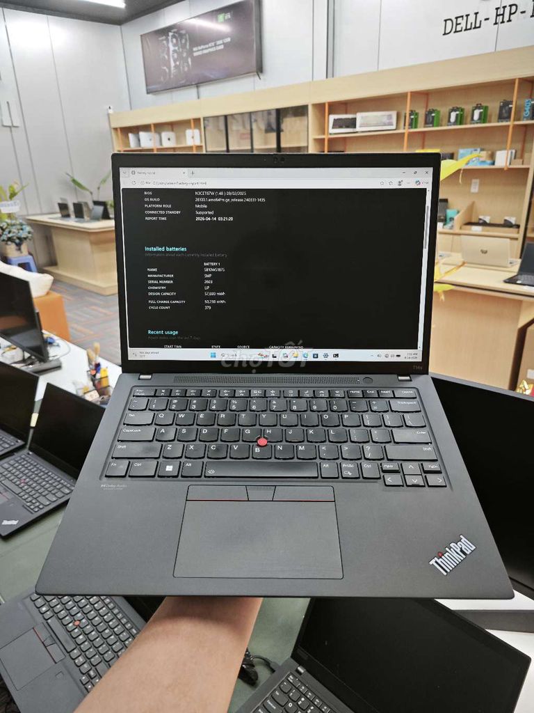 Lenovo T14s Gen 3 i5-1245U 16GB/256GB. Mua bán Laptop tại Quận 12 Tp Hồ Chí Minh được đăng bởi Xuân Quá hình 1