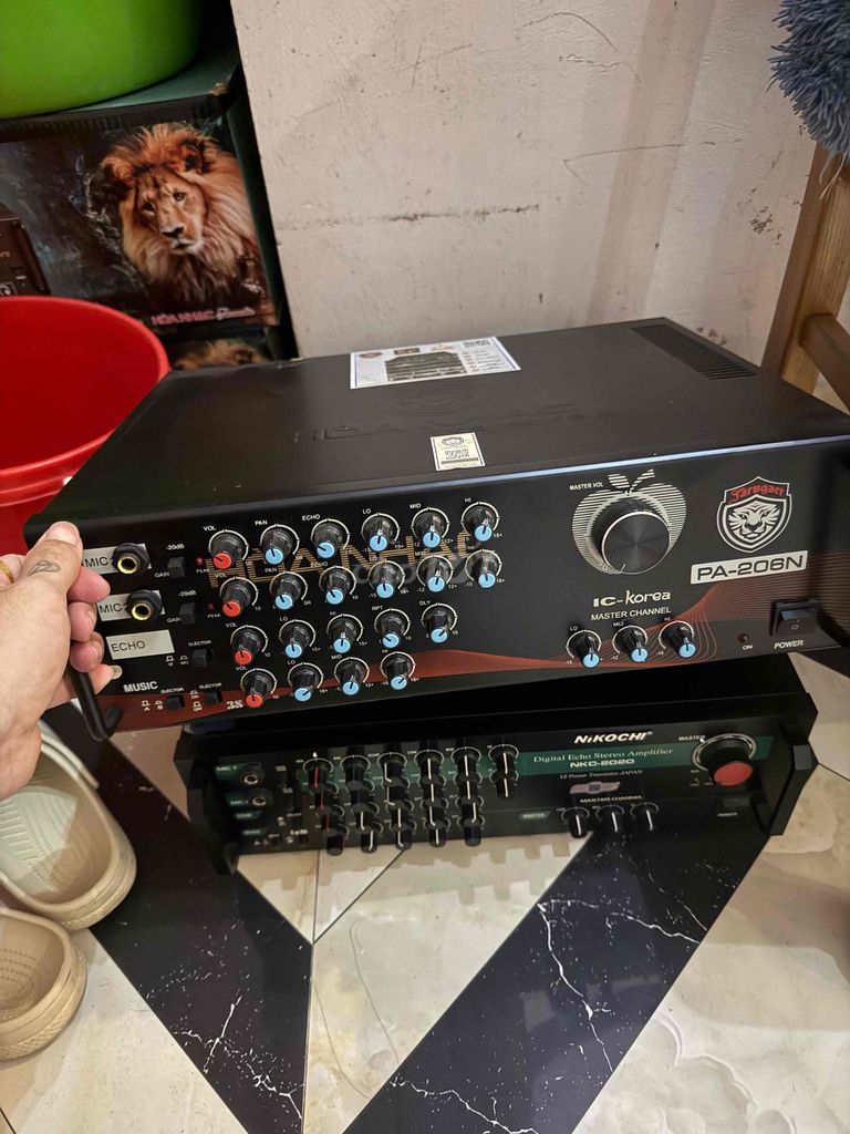 Amply karaoke IC-Korea PA-208N Đen. Mua bán Tivi, Âm thanh tại Thị xã Duy Tiên Hà Nam được đăng bởi Quynh B hình 1