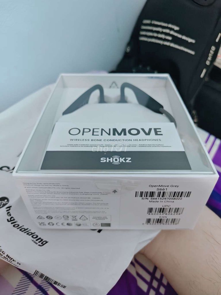 Tai nghe Shokz OpenMove S661 Đen. Mua bán Tivi, Âm thanh tại Huyện Cần Giuộc Long An được đăng bởi Điền Dương hình 1