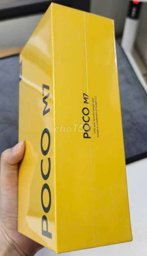 POCO M7 6GB/128GB Đen. Mua bán Điện thoại tại Huyện Hải Hậu Nam Định được đăng bởi Trung Hiếu hình 1