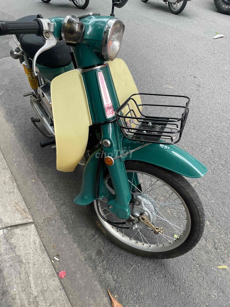 Honda Cub синяя, номер Донгнай