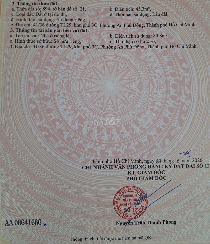 Nhà gần chợ Cầu Đồng, Thạnh Lộc 29