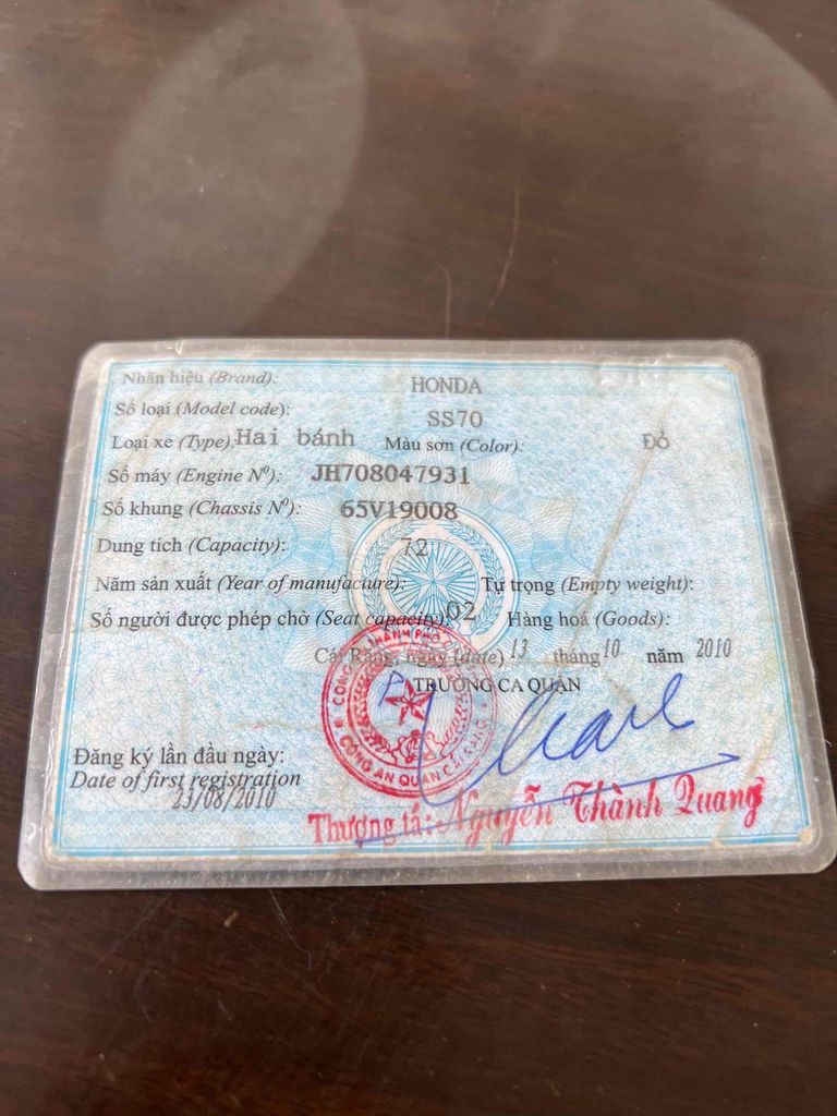 xe ss 70 máy vip bs65. Mua bán Xe máy tại Quận Ninh Kiều Cần Thơ được đăng bởi đầy cửa hàng cầu hưng lợi nk cần thơ hình 2