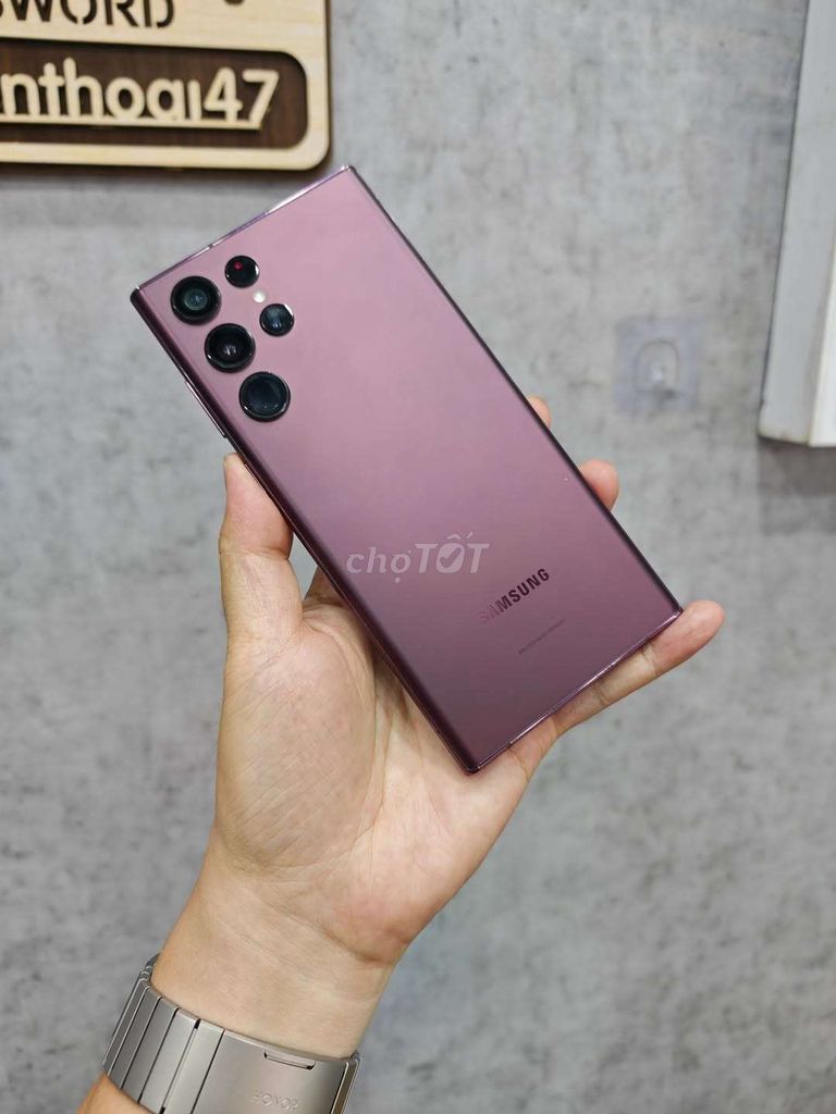 Samsung S22 Ultra 128GB Nâu đỏ VN. Mua bán Điện thoại tại Thành phố Buôn Ma Thuột Đắk Lắk được đăng bởi Định Phone47 hình 1
