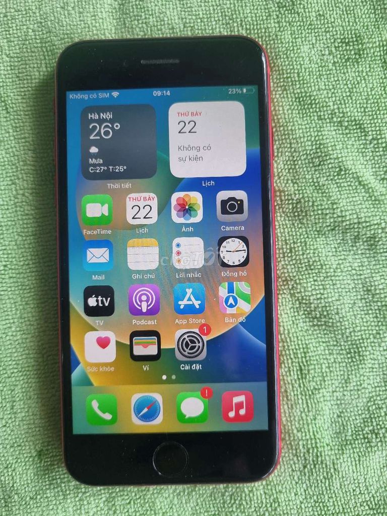 Apple iPhone 8g 64GB Đỏ Đã sử dụng. Mua bán Điện thoại tại Quận Ninh Kiều Cần Thơ được đăng bởi Mua bán Điện thoại hình 1