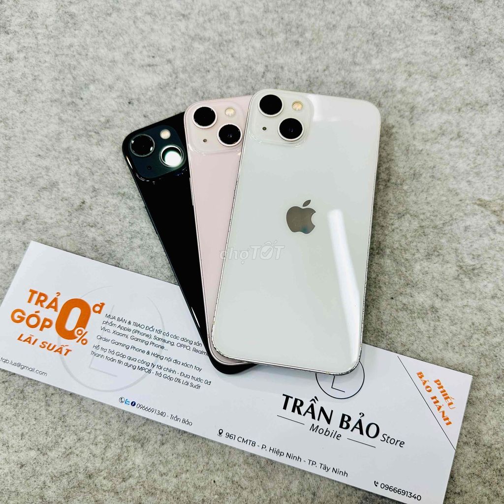 iPhone 13 128Gb/256Gb Quốc Tế 99%  - Bán Trả Góp