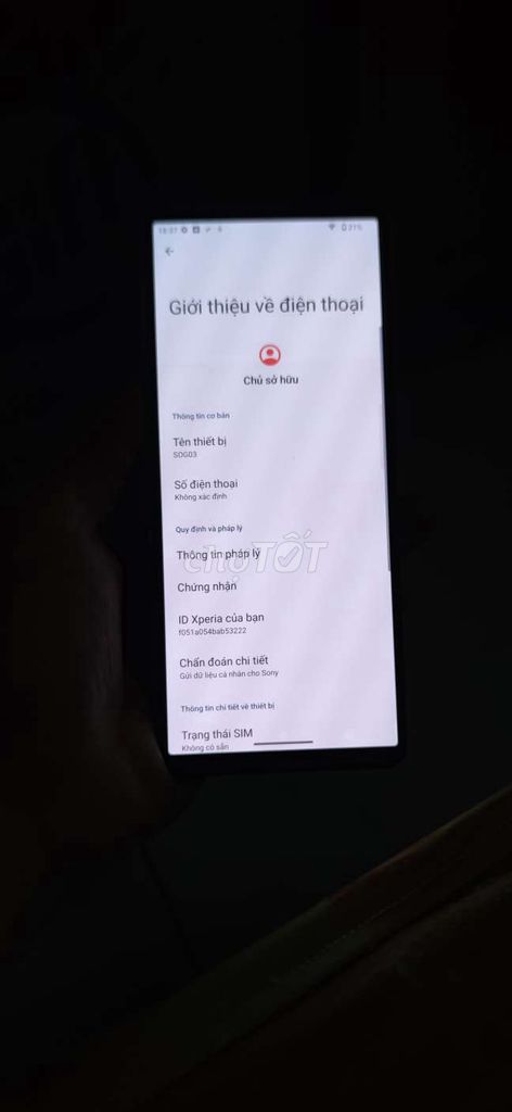 Sony 1m3 256GB Đen Quốc tế. Mua bán Điện thoại tại Quận Bình Thạnh Tp Hồ Chí Minh được đăng bởi đỗ vương hình 1