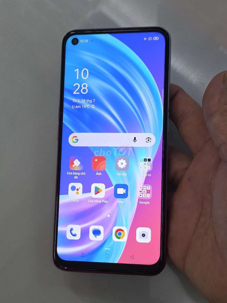 Oppo a73 5G ram8/128gb màn zin máy khá. Mua bán Điện thoại tại Quận Cầu Giấy Hà Nội được đăng bởi chú Hùng 60t 163HQV hình 1
