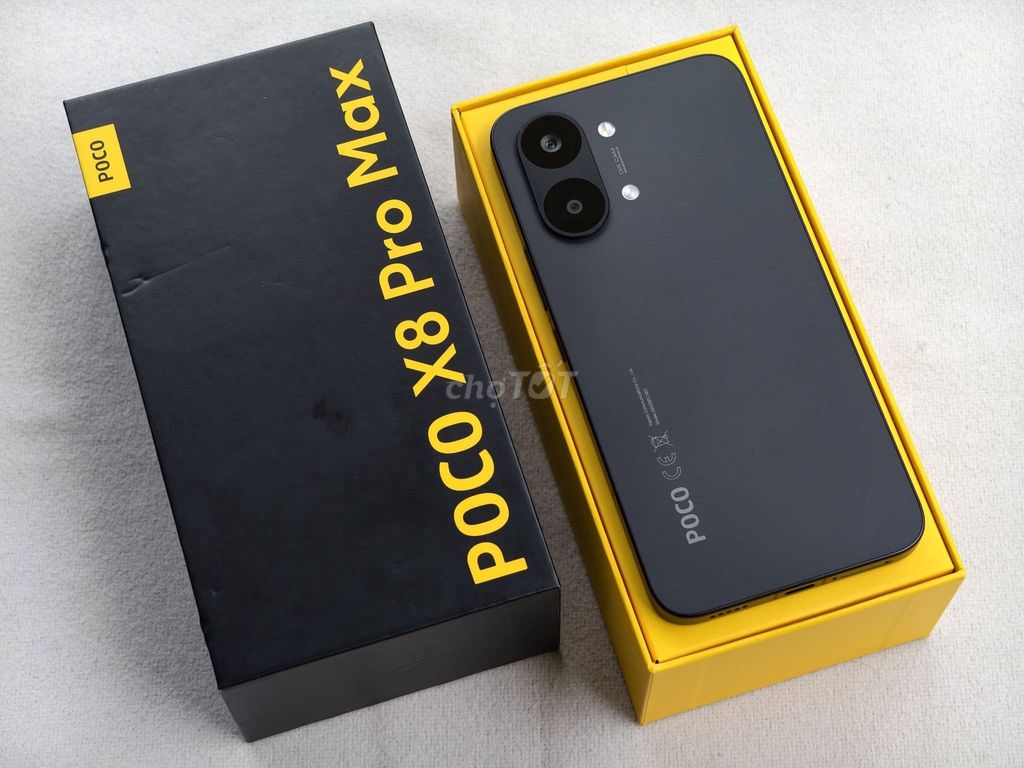 Xiaomi Poco X8 Pro Max 5G 512G Đen. Mua bán Điện thoại tại Huyện Củ Chi Tp Hồ Chí Minh được đăng bởi Hội Đồ Điện Tử hình 1