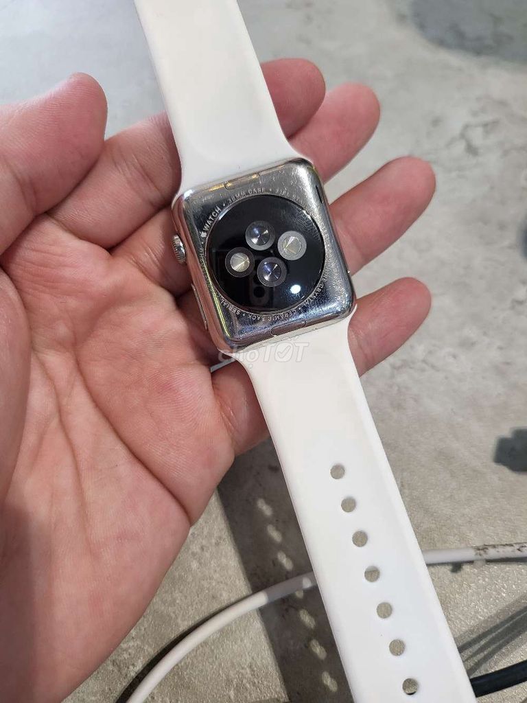 Apple Watch Series 1 38mm Trắng Thép. Mua bán Thiết bị đeo thông minh tại Quận 3 Tp Hồ Chí Minh được đăng bởi Nguyễn Gia Bảo hình 1