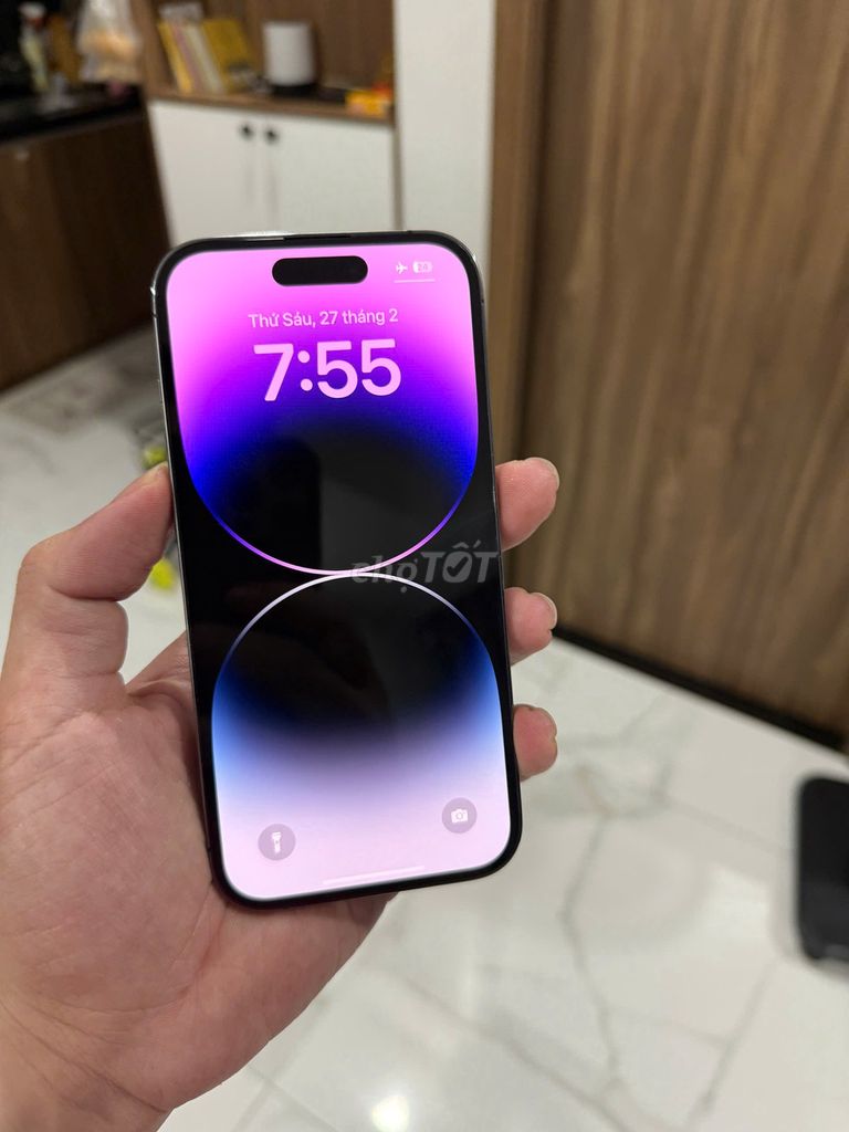 Cần bán iPhone 14 Pro 128GB Tím. Mua bán Điện thoại tại Quận 1 Tp Hồ Chí Minh được đăng bởi Tran Chien hình 1