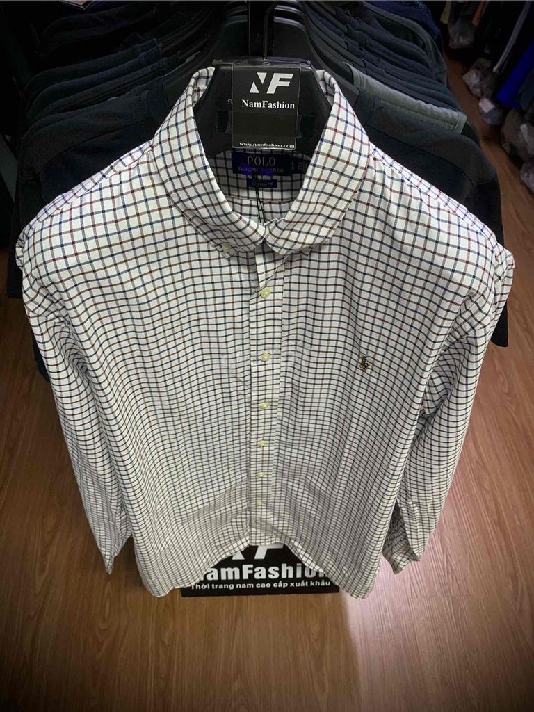 Áo sơ mi R@lph L@uren Cotton Nam. Mua bán Quần áo tại Quận Hai Bà Trưng Hà Nội được đăng bởi NamFashion 63 ngõ 105 Bạch Mai hình 1