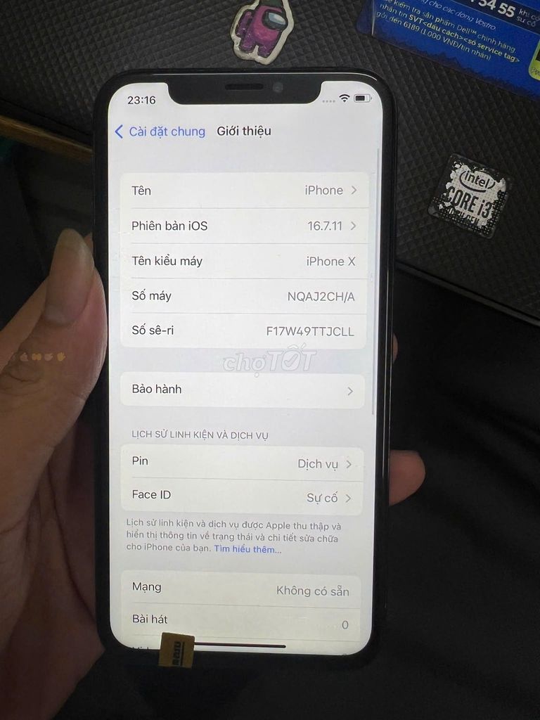 Apple iPhone X 64GB OLED Like New. Mua bán Điện thoại tại Quận Đống Đa Hà Nội được đăng bởi Hội Đồ Điện Tử hình 1