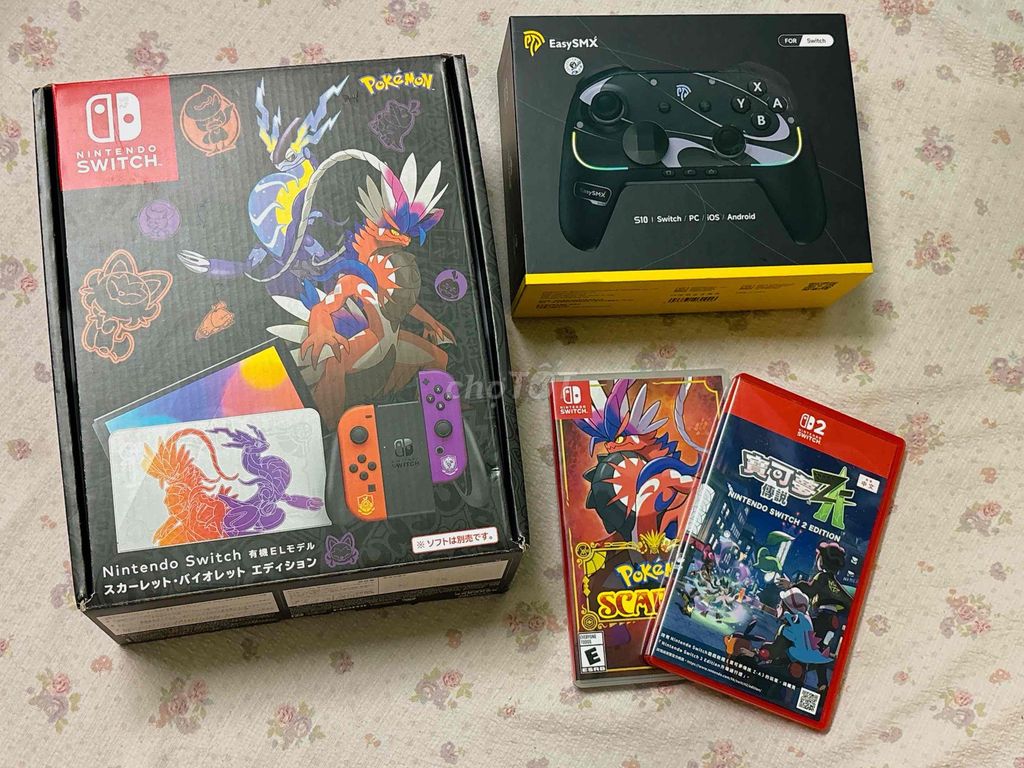 Trọn bộ Máy chơi game Nintendo Switch OLED. Mua bán Thiết bị chơi game tại Thành phố Thuận An Bình Dương được đăng bởi linh phương hình 1