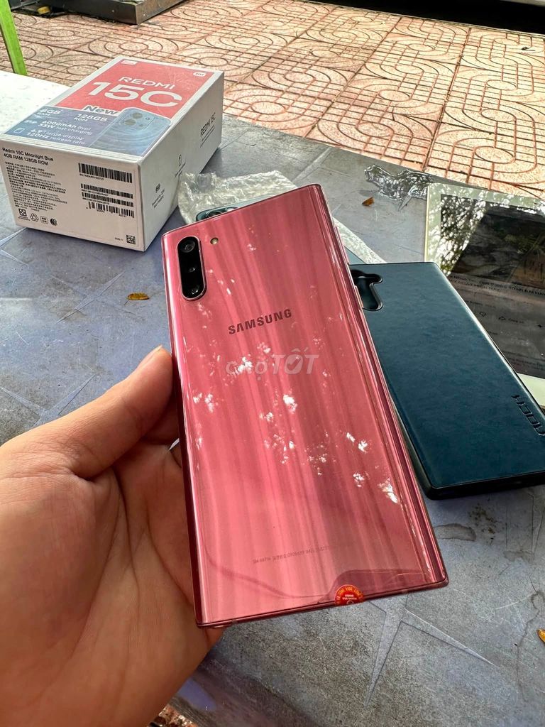 Samsung Note 10 - 5G 256GB Hồng Like New. Mua bán Điện thoại tại Quận Bình Tân Tp Hồ Chí Minh được đăng bởi Hội Đồ Điện Tử hình 1