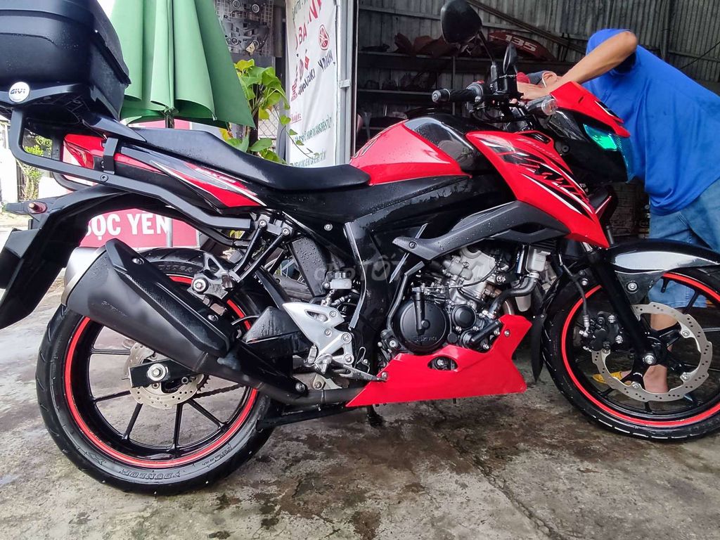 Suzuki GSX Bandit 150cc đỏ đen 50k km. Mua bán Xe máy tại Thành phố Thuận An Bình Dương được đăng bởi Mạnh Vĩnh hình 1