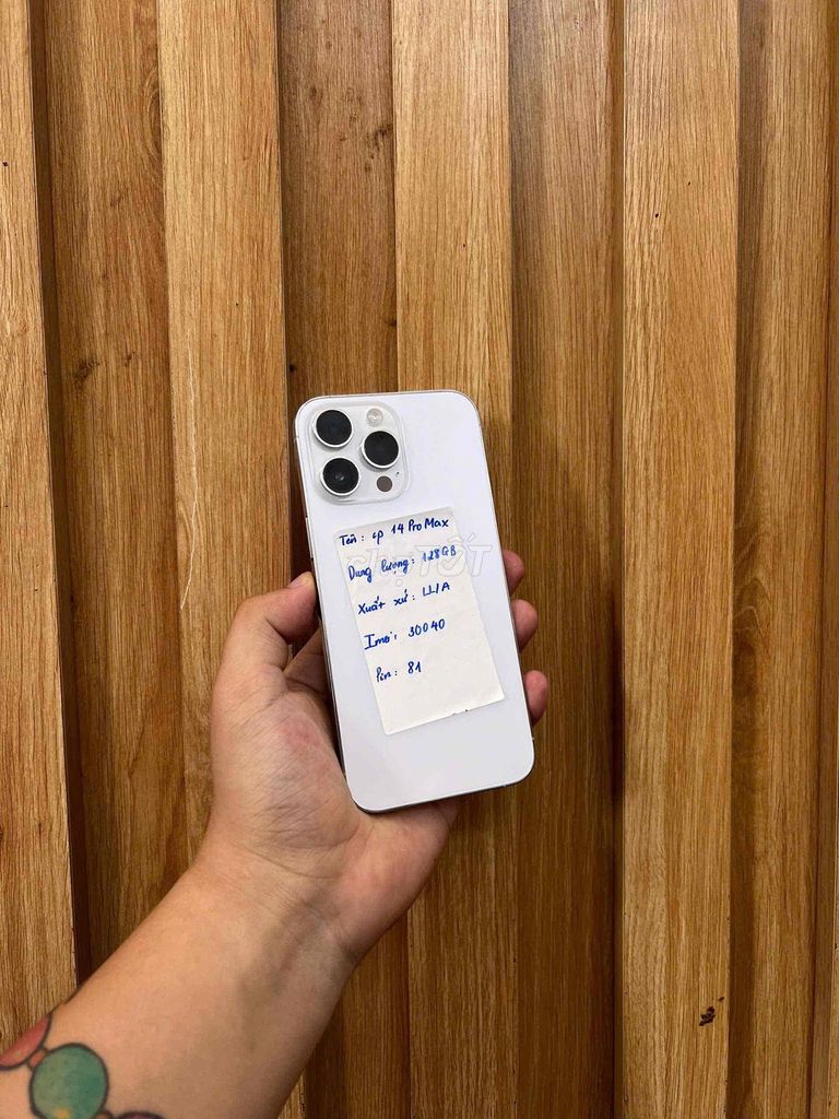 Apple iPhone 14 Pro Max 128GB LLA 81%. Mua bán Điện thoại tại Quận Đống Đa Hà Nội được đăng bởi HaNoiMobile HT  hình 1