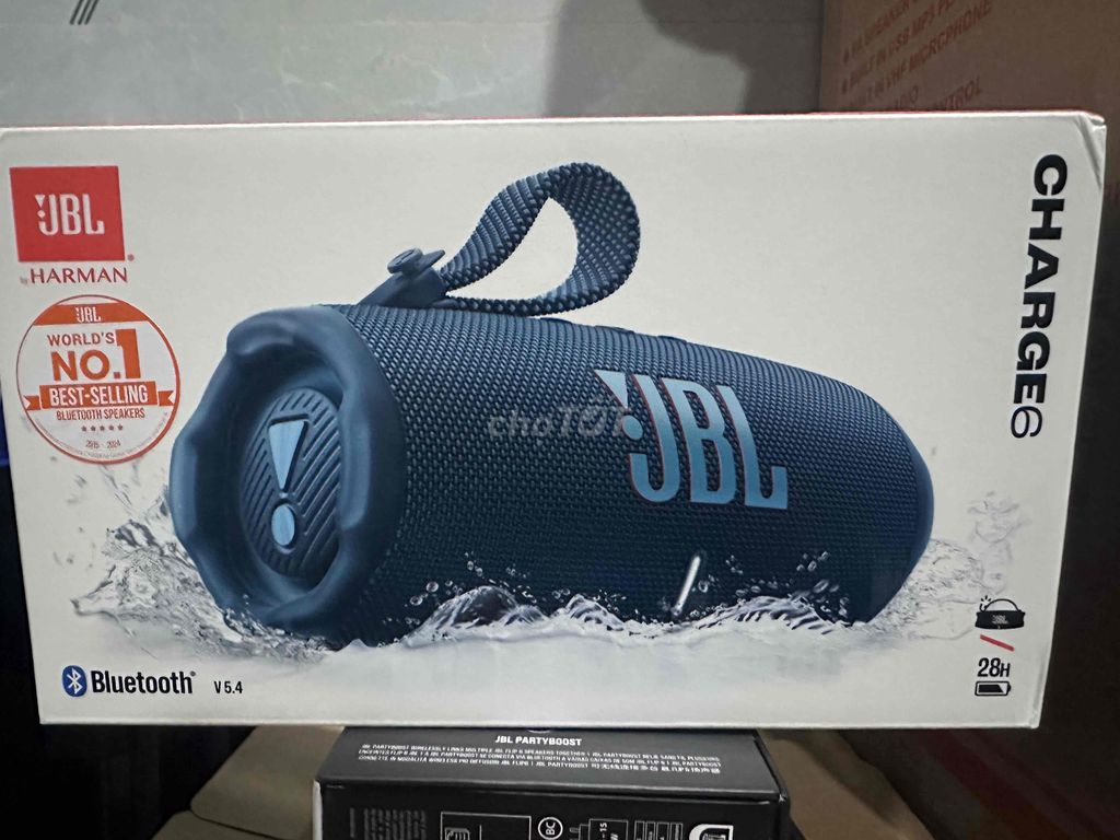 Loa Bluetooth JBL Charge 6 Xanh Newseal PGI bh 12t. Mua bán Tivi, Âm thanh tại Thị xã Hương Trà Thừa Thiên Huế được đăng bởi  Long hình 1