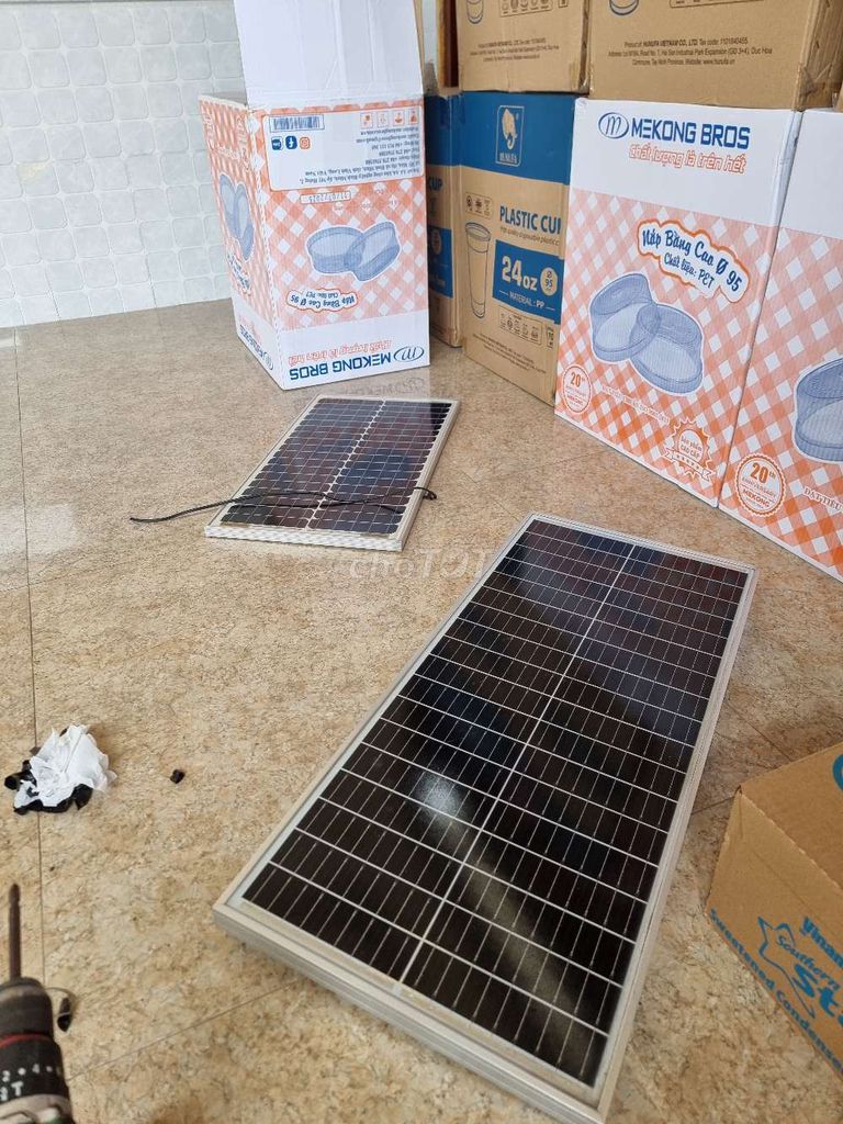 Pin năng lượng mặt trời 18V 30W. Mua bán Linh kiện (RAM, Card...) tại Huyện Vị Thuỷ Hậu Giang được đăng bởi Đở hình 1