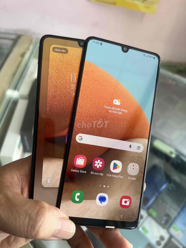 Samsung A32 6GB/128GB Xanh. Mua bán Điện thoại tại Thành phố Mỹ Tho Tiền Giang được đăng bởi Sanh Phone hình 1