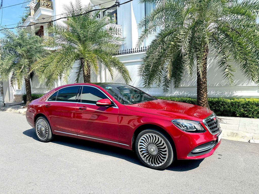 Mercedes S400 đỏ Luxury up Full body Maybach S560. Mua bán Ô tô tại Quận Phú Nhuận Tp Hồ Chí Minh được đăng bởi Mss Diệu Hiền hình 6
