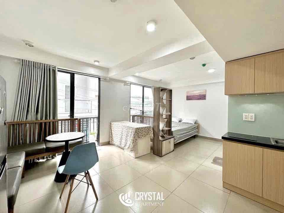 🏙️🏙️CĂN HỘ STUDIO BAN CÔNG RỘNG 40m2 , FULL NT NGAY LOTTE CỘNG HOÀ