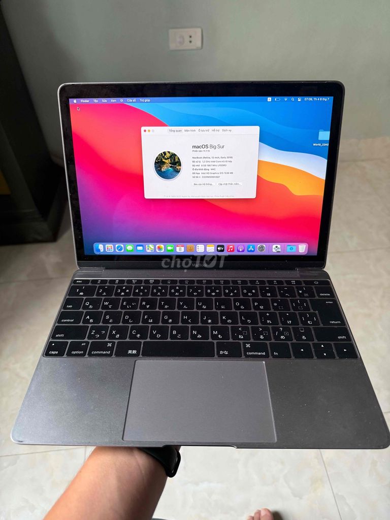 Apple Macbook Retina 2016 m5 12 inch 8GB/512GB Xám. Mua bán Laptop tại Huyện Đông Anh Hà Nội được đăng bởi Tùng Lâm hình 1