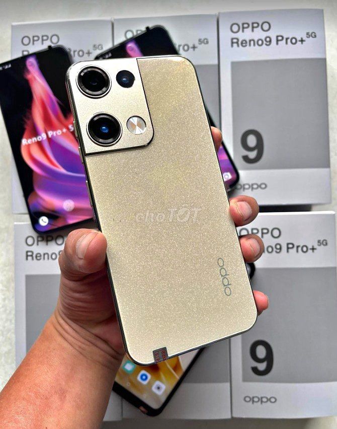 Oppo Reno9 Pro Plus 256GB vàng mới nguyên hộp