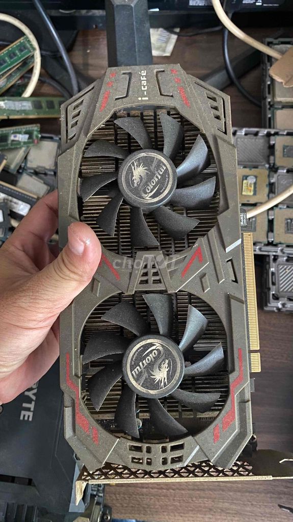 Card đồ họa Colorful i-cafe GTX 1060 3GB. Mua bán Linh kiện (RAM, Card...) tại Thành phố Cao Lãnh Đồng Tháp được đăng bởi PC 2ND hình 1