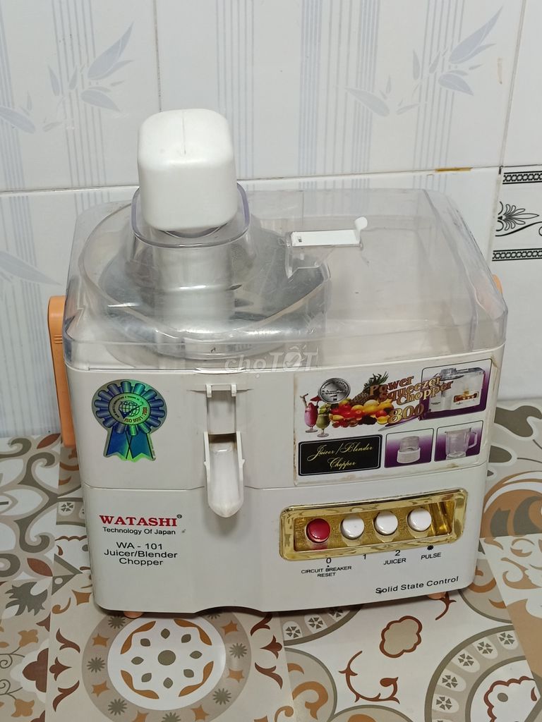 THANH LÝ MÁY ÉP TRÁI CÂY WATASHI NHẬT GIÁ 350K. Mua bán Bếp, lò, đồ điện nhà bếp tại Huyện Nhà Bè Tp Hồ Chí Minh được đăng bởi Ngọc Mỹ hình 2