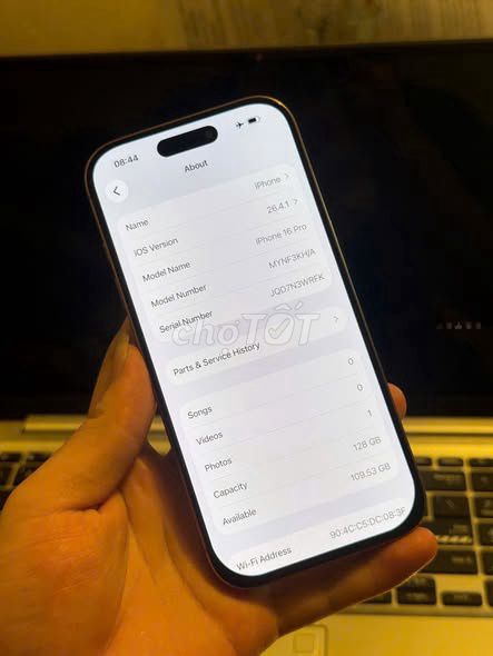 iPhone 16 Pro 128GB Soft OLED. Mua bán Điện thoại tại Quận 1 Tp Hồ Chí Minh được đăng bởi Hội Đồ Điện Tử hình 1
