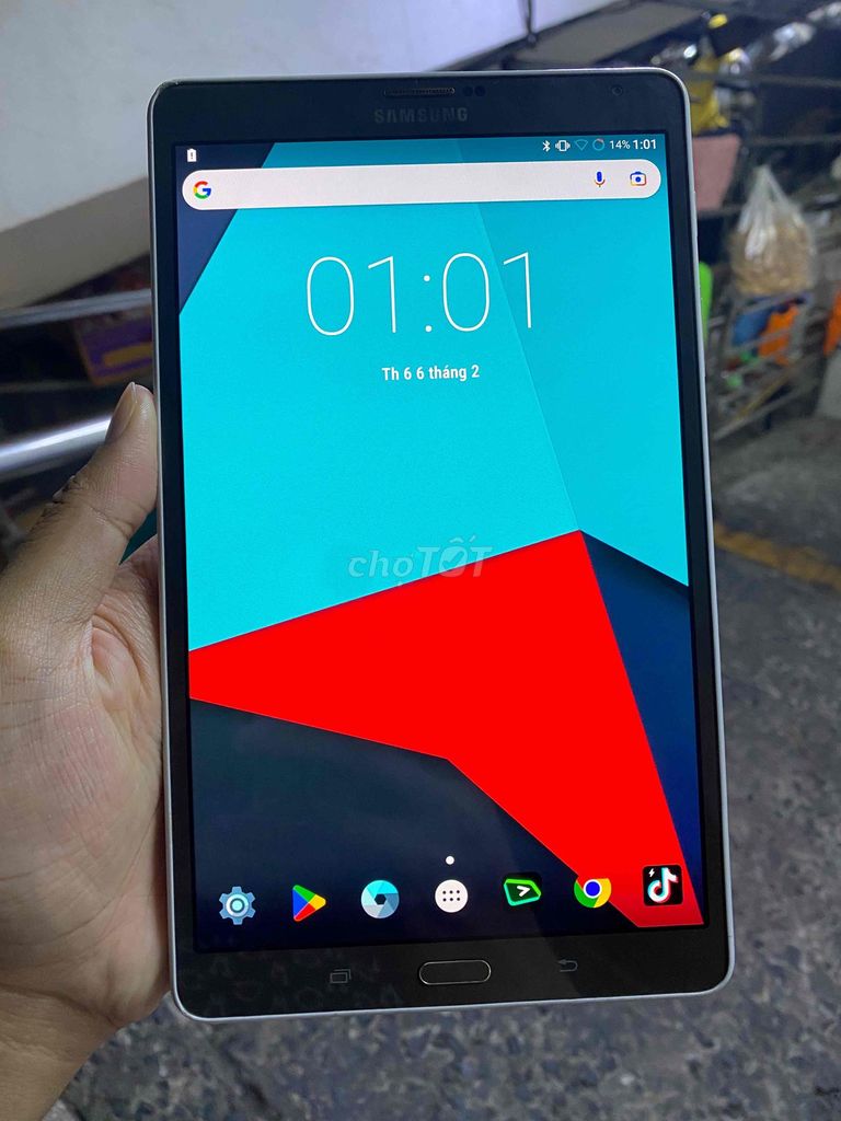 Samsung Galaxy Tad S 705 RAM 3/32GB 8inch. Mua bán Máy tính bảng tại Quận Bình Tân Tp Hồ Chí Minh được đăng bởi Tony Chung 1999 Quận 6 Quận 11 Tân Bình Tân Phú Bình Tân hình 1