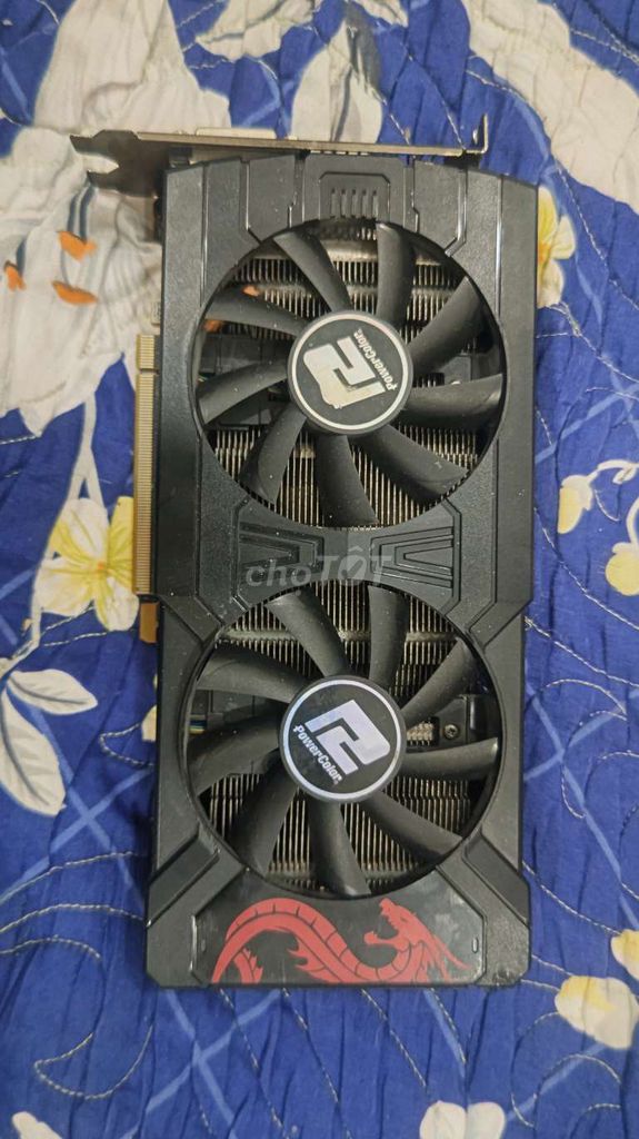 Card đồ họa PowerColor RX 570 4GB DVI . Mua bán Linh kiện (RAM, Card...) tại Thành phố Buôn Ma Thuột Đắk Lắk được đăng bởi Sói gaming hình 1