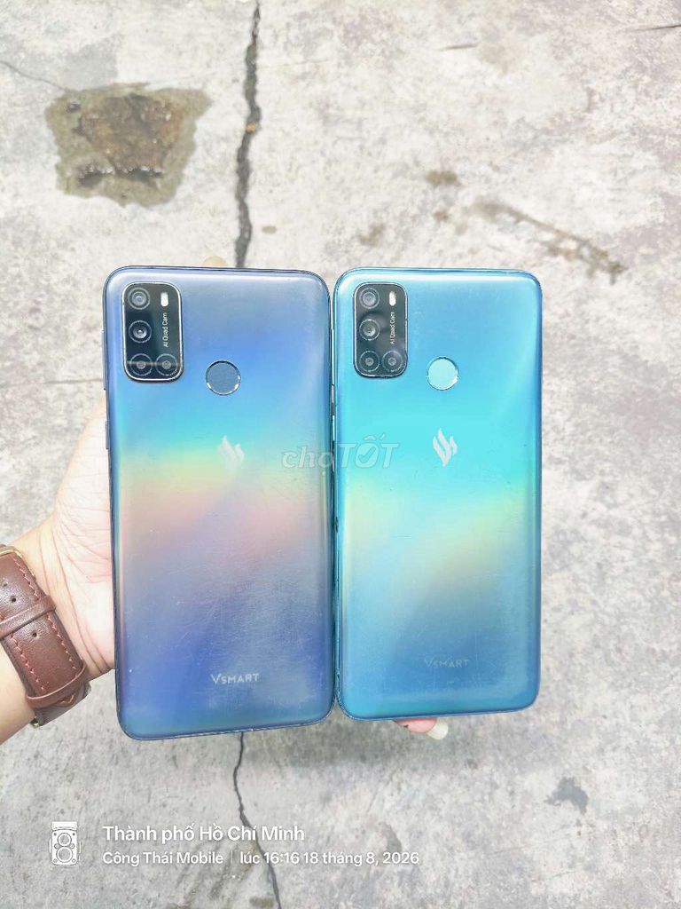 Vsmart Joy 4 4GB/64GB Xanh, Xám Like New. Mua bán Điện thoại tại Quận Bình Tân Tp Hồ Chí Minh được đăng bởi thái  hình 1