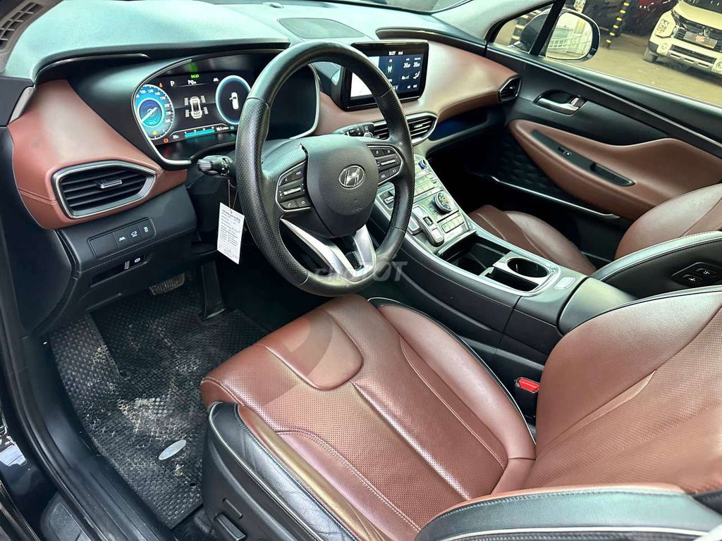 Hyundai Santafe 2021 Premium 2.2D,màu đen,65.000km. Mua bán Ô tô tại Quận Bình Tân Tp Hồ Chí Minh được đăng bởi Son Do hình 12
