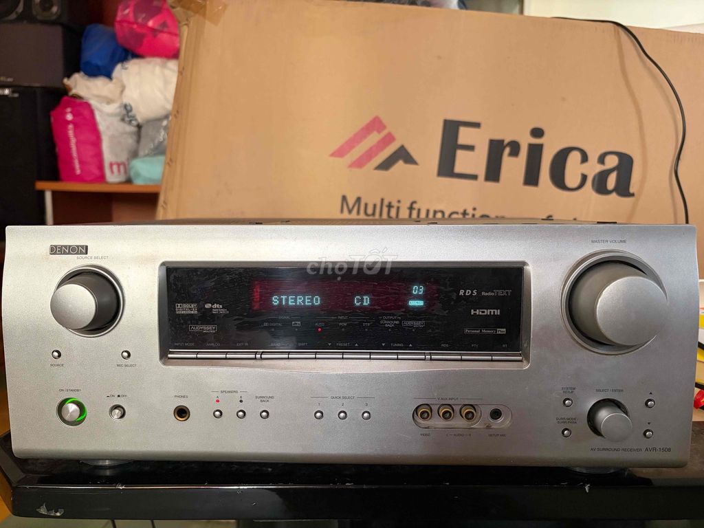 Bộ thu AV Denon AVR-1508. Mua bán Tivi, Âm thanh tại Quận Phú Nhuận Tp Hồ Chí Minh được đăng bởi Quan Ngo hình 1