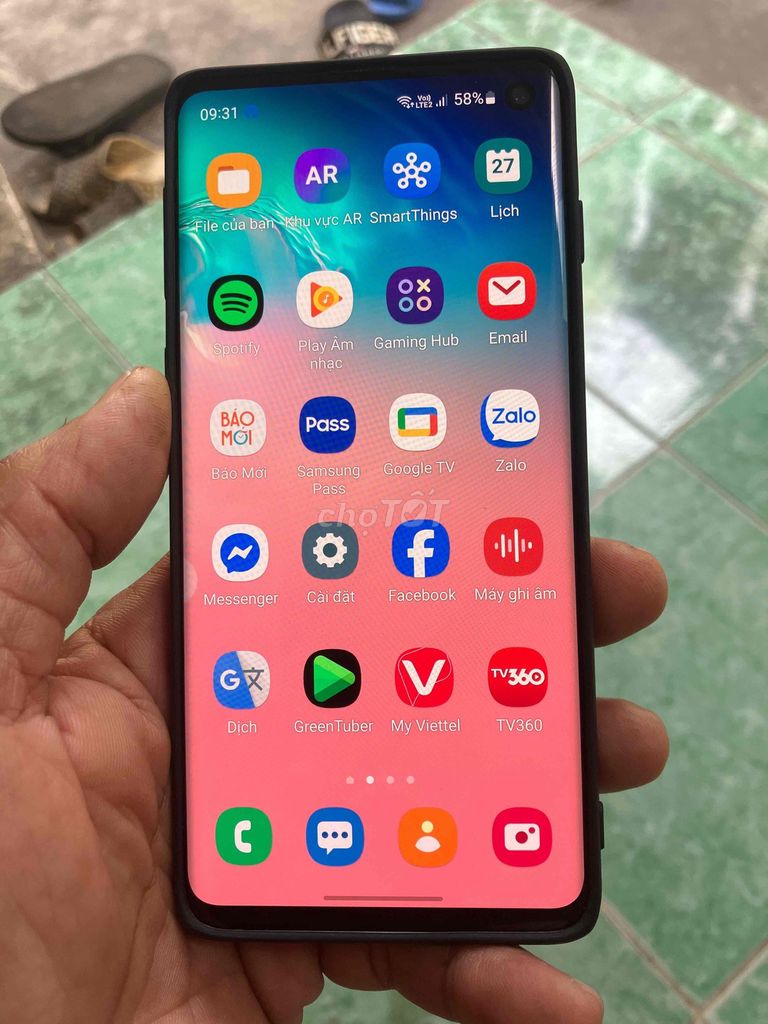 Samsung Galaxy S10 Trắng 128GB. Mua bán Điện thoại tại Thành phố Phan Thiết Bình Thuận được đăng bởi nguyen van vu hình 1