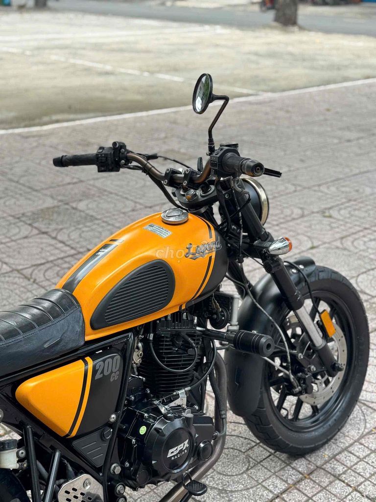 GPX Legend 200 2020 желтый черный 35000 км номер Сайгона 9 владельцев