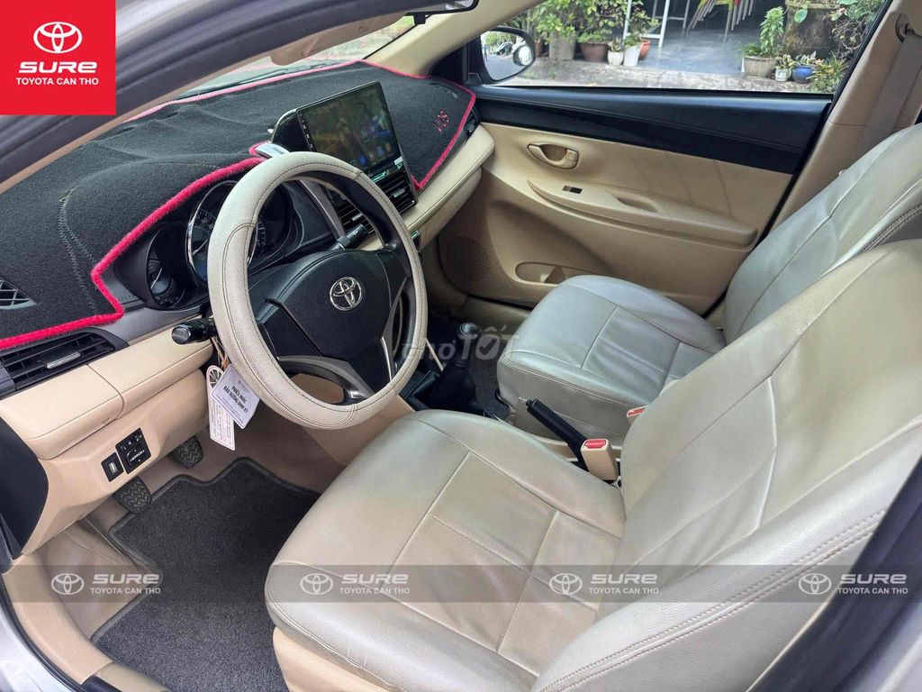 Toyota Vios 2015 - 97.000 km chỉ 2xxtr. Mua bán Ô tô tại Quận Cái Răng Cần Thơ được đăng bởi TRÚC PHƯƠNG TOYOTA SURE CẦN THƠ  hình 6